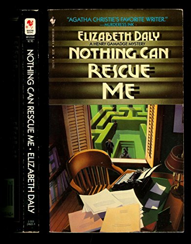 Nothing Can Rescue Me 0553246054 Book Cover