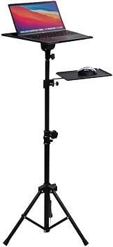Simply Sound PS002 Projector Laptop Stand inc Shelf Adjustable Portable
