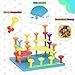 Peg Board Toy set 73Pcs DIY Building Stacking Toys for Kids 3-6 Years Old,STEM Educational Kids Toy for Brain Development,Montessori Sensory Toys,Upgrade Various Foam Board Plastic Lacing String Game