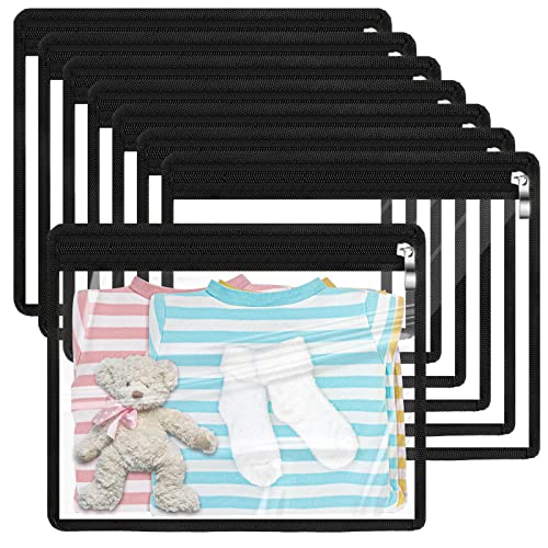 Pochettes transparentes à fermeture éclair dossiers documents PVC A4