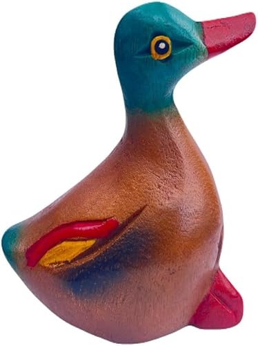 DUONGJAIS BRAND Good Luck - Estatua de madera tallada a mano con animales de madera, escultura, arte decorativo, rĂşstico, decoraciĂłn del hogar, DUONGJAIS BRAND Good Luck - Estatua de madera tallada a mano con animales de madera, escultura, arte decorativo, rĂşstico, decoraciĂłn del hogar,