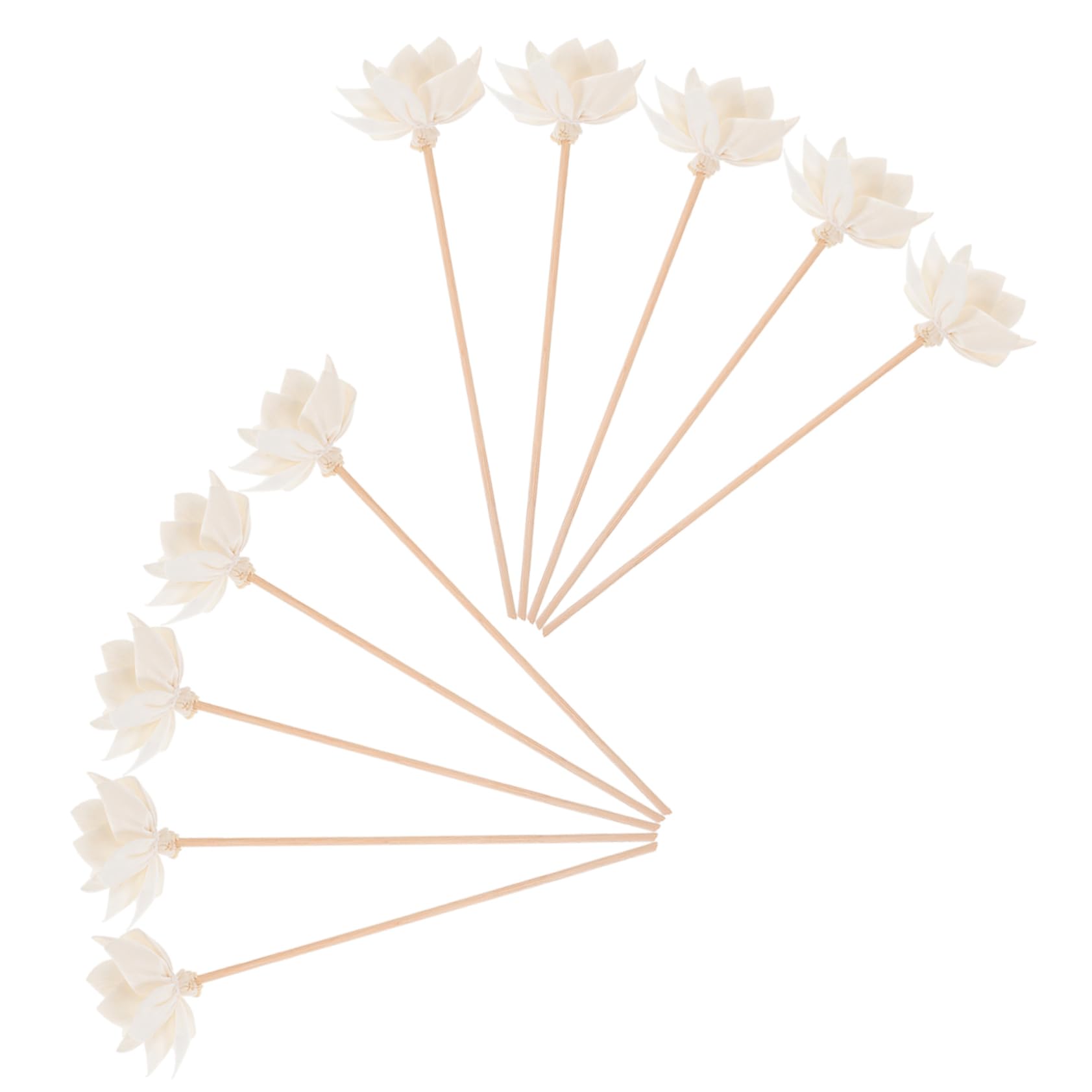 DECHOUS 30stücke Rattan Aroma Diffuser Sticks Duftstäbchen Für Zuhause Handgefertigte Trockenblumen Für Raumduft Und Dekoration Elegant Und Natürlich Für Aromatherapie
