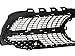 Diamantgrill Folien Sticker für Mercedes A-Klasse W177 V177 AMG Grillaufkleber (Chrom)