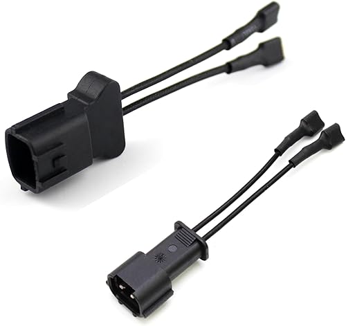 Miniatura 2 de FARBIN Enchufe especial para bocina de coche, compatible con adaptador de Hyundai, arnés de cableado, conector de bocina de automóvil, 2 unidades