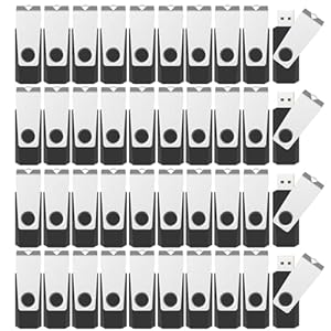 KEXIN USB Stick 16GB 50 Stück USB Sticks Speicherstick USB 2.0 Mehrfarbig für Datenspeicherung Dateifreigabe Kommerzielles Geschäft Geschenk