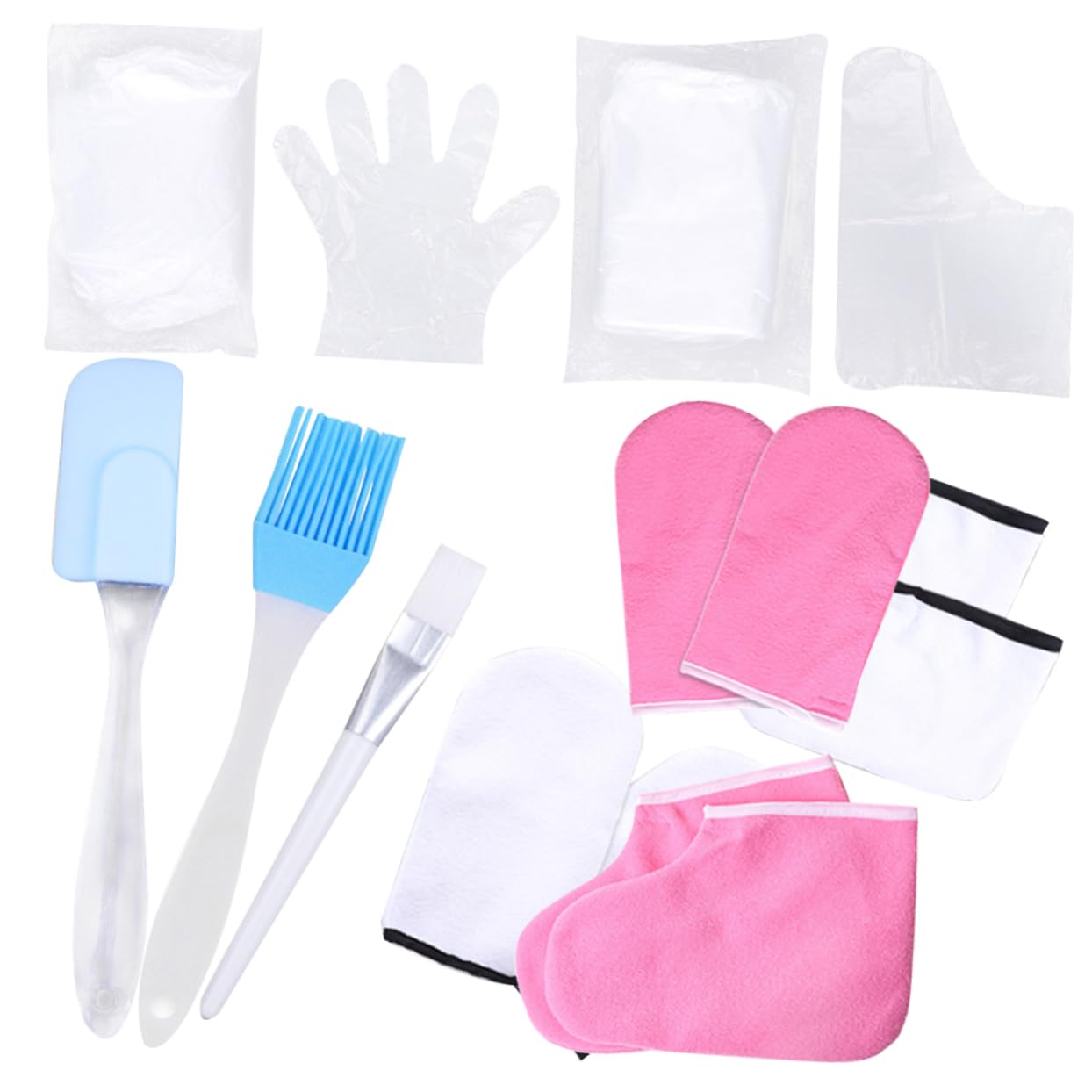SHERCHPRY Guanti Idratanti Per Mani Guanti in Paraffina Per Cure Spa Coperture Per Calore e Nutrimento