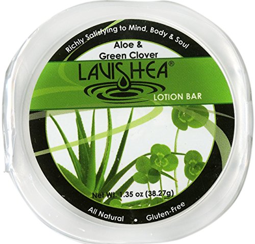 LaviShea Aloe and Green Clover Lotion Bar