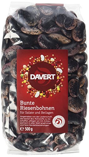 Davert Bunte Riesenbohnen, 2er Pack (2 x 500 g) -...