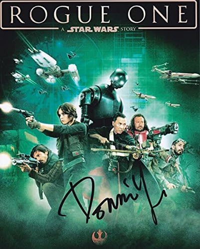 直筆サイン入り写真 ローグワン スターウォーズ ストーリー グッズ チアルート イムウェ ドニー イェン 映画 ブロマイド オートグラフ 証明書 Coa 保証書付き アイドル 芸能人グッズ 通販 Amazon