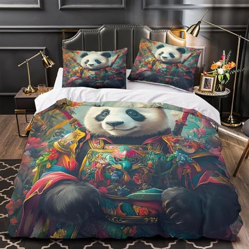 Housse de couette microfibre 140x200 avec fermeture éclair cachée 3d