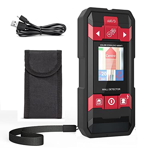 Detector de Pared, Buscador de Pernos, Sensor ElectróNico 2 En 1, EscáNer De Pared, Detector De Tubos De Metal, Pantalla LCD con BateríA, para Detectar Madera, Metal Y Cables En La Pared Cover