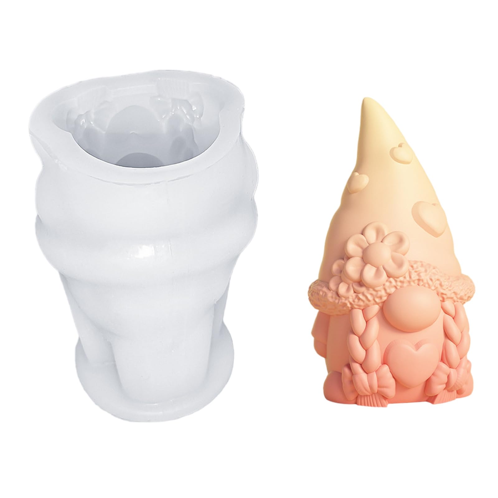 Elnwnnkc Hand Castings Silicone Craft Pendants 3D Delicate Baking Fondant Molds Decorations Silicone