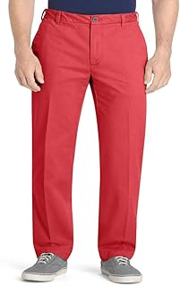 red slim fit dress pants