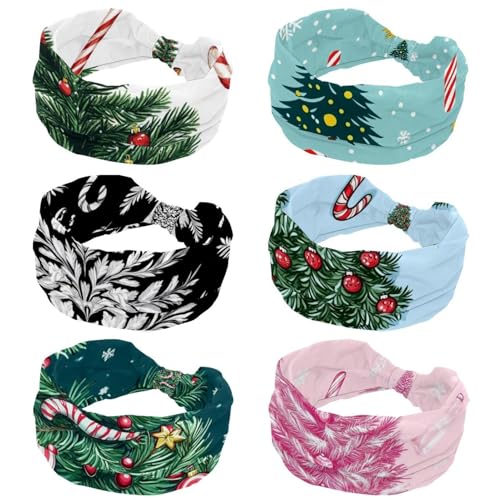 Turban antidérapant extra large lot de 6 bandeaux extensibles femme pour fitness et yoga