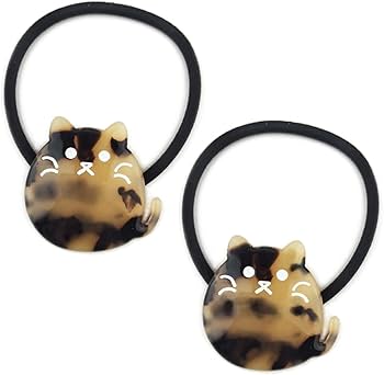 海デザイン シェルライン 猫ちゃん ヘアゴム 海デザイン シェルライン