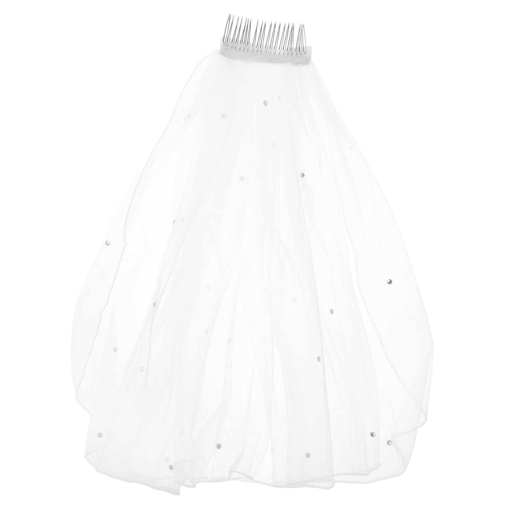 4piezas Velo De Novia De Tul Peine Para Despedida De Soltera y Bodas Accesorio De Cabello Elegante Para Resaltar Tu Estilo y Atractivo