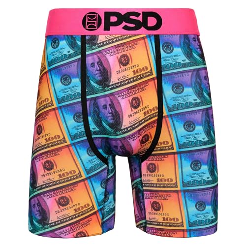 PSD Men's Money Gleam Boxer Briefs, Multi, XL2