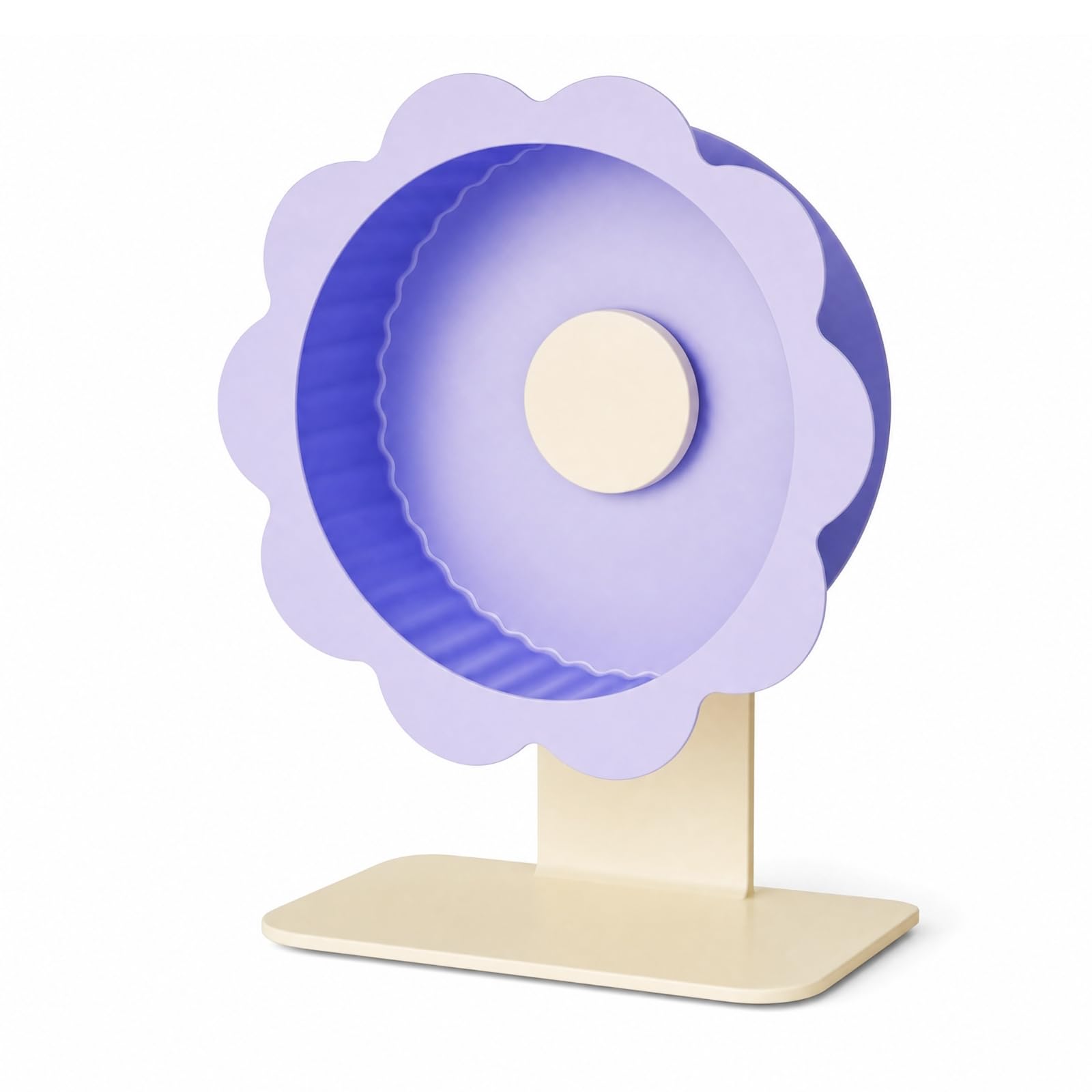 Roue d'exercice pour Hamster Roue de Course Amovible Surface Travaillée Grande Stabilité Montage Rapide Adaptée à la Détente Active des Animaux, 26cm, Style to 6
