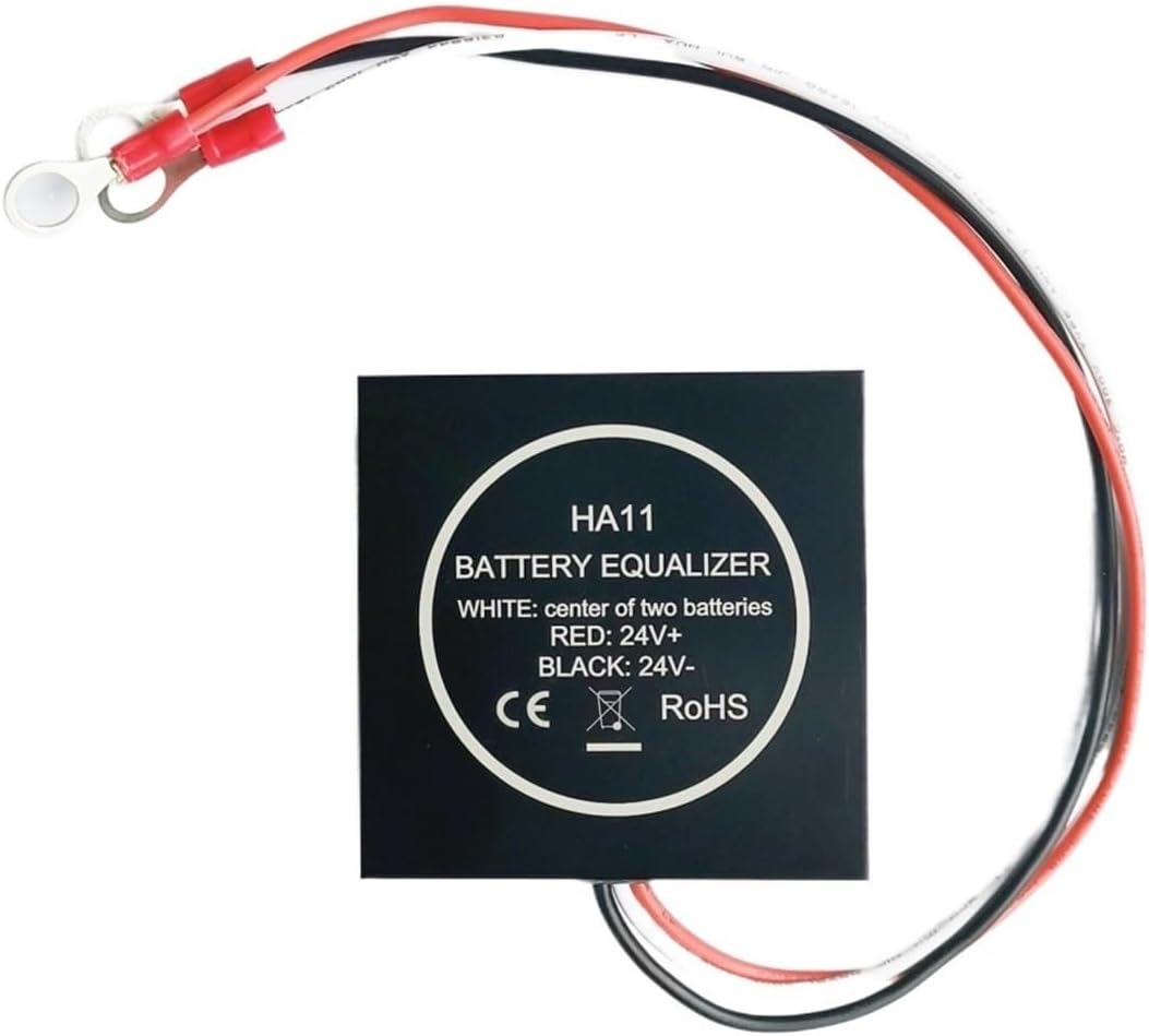 Battery Equaliser Battery Equalizer Balancer HA11 with App Show Voltage via Mobile Phone for 2 X 12V Lead Acid Battery Connected in Series