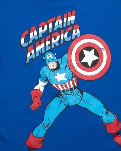 Marvel Boys Shirts Spiderman Avengers Hulk Iron Man Graphic Tees for Boys - image 2