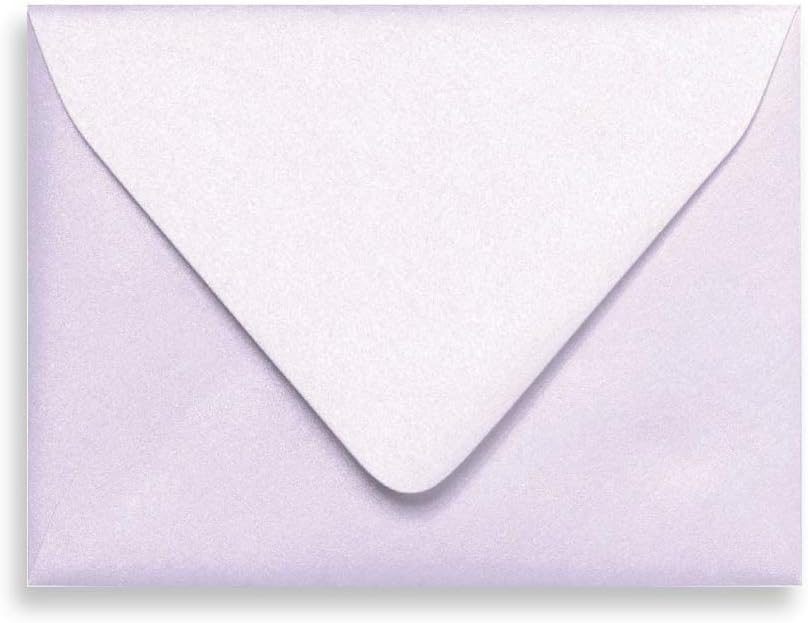 Aster A2 Euro Curved Flap Invitation Envelopes - Pack of 50