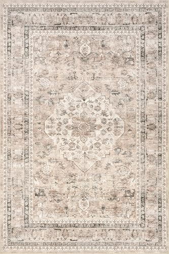 Alfombra decorativa lavable 8x10 pies nuLOOM miniatura 3