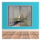 【Escenarios de uso extensos】 Tamaño completo, ideal para cualquier tipo de ventana en el hogar u oficina, interior o exterior, patio, balcón.