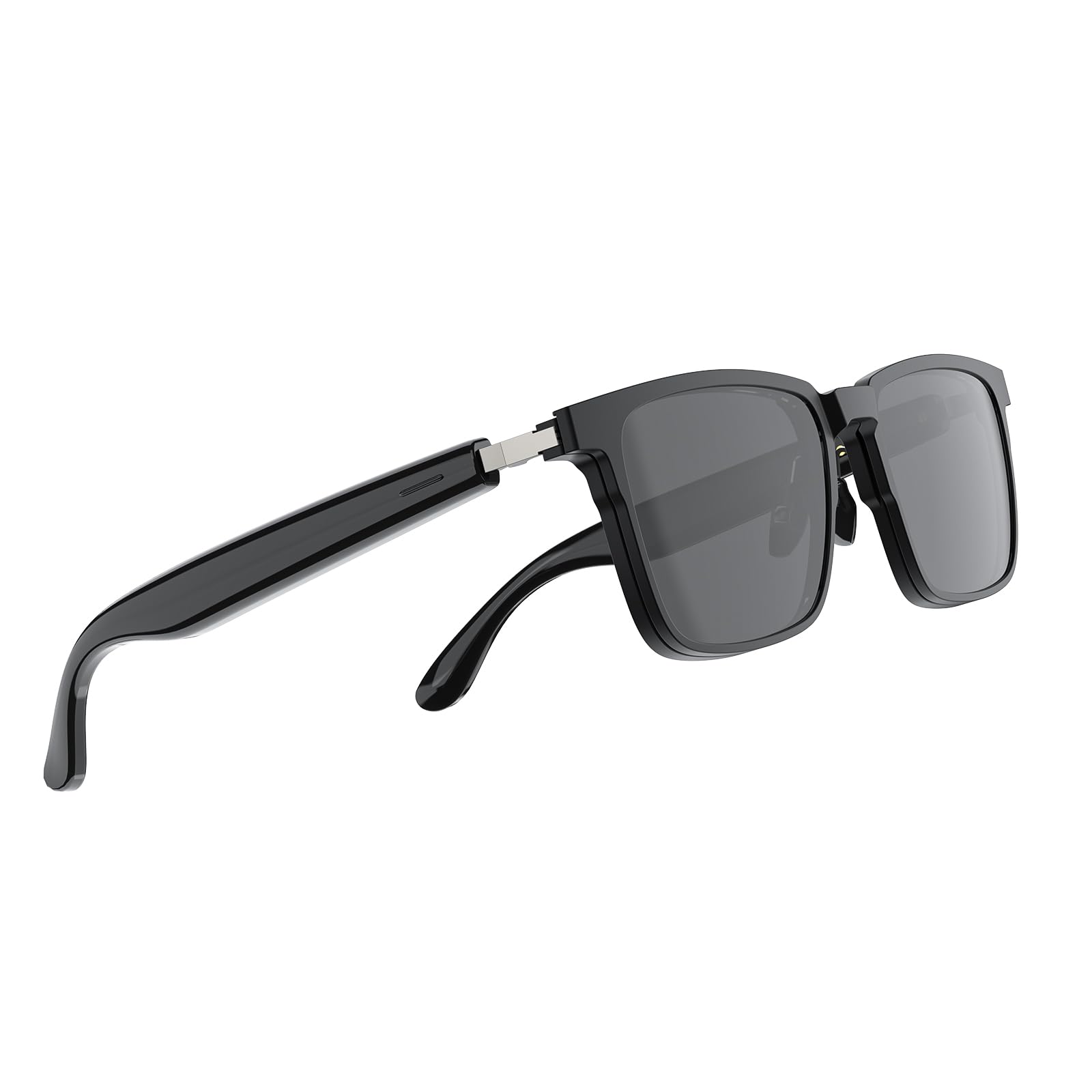 Smart Glasses With Bluetooth Speakers，+Magnetic Clip-On Sunglasses for Men/Women, (Blue Light Lens)-image-5