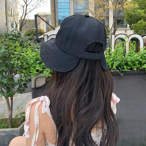 Chapeau de seau en coton doux pliable et lavable pour activités estivales de dame - 2