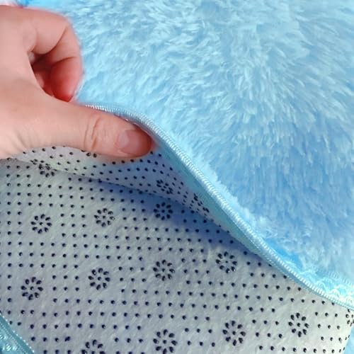 Image of Club Bollywood Kids Tent Carpet Hexagon Rug Non Slip Rug Playhouse Pad Mat for Home Blue|Toys & Hobbies | Outdoor Toys & Structures |Play Tents|1 Tent Carpet