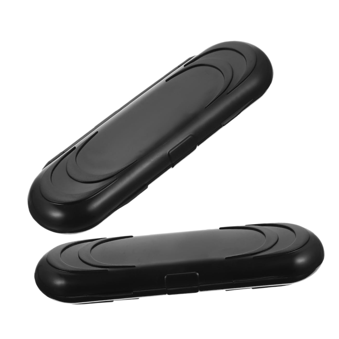 SUPVOX Arrowhead Storage Tube 2pcs Plastic Carrying Cases for Arrowhead Tips Secure Locking Hard Storage Box for Travel