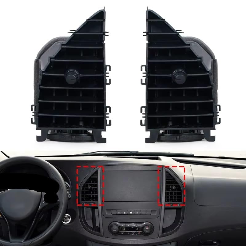 Grille climatisation Benz Vito V260 W447 buse d'aération centrale de qualité constructeur