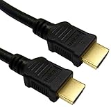 4K Ultra High Speed HDMI Cable, 18 Gbps, HDMI-A Male to HDMI-A Male Connector, 26 AWG, Black, 6 feet, CableWholesale