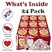 Valentine's Candy Conversation Hearts, Pack of 24, Sweet Heart Conversation Hearts Candy, Individually Wrapped Addressable Boxes, Multi-Flavored Heart-Shaped Candies with Classic Sayings, .9 Oz Each, For Gifting, Classroom Exchange