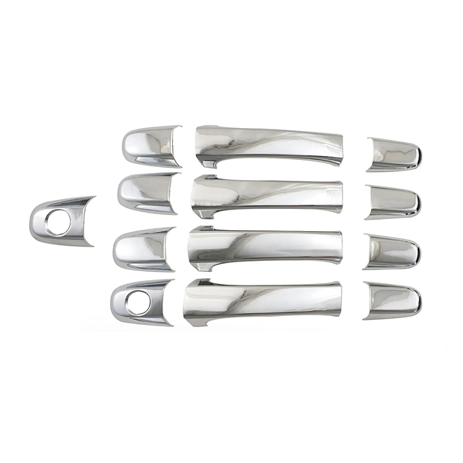 Dseqophh Chrome Outer Handle Cover Compatible With Lexus For Is300 2001 2002 2003 2004 2005 Door Handle Bowl Covers Trim Paste Style 13Pcs Abs Carbon Car Accessory