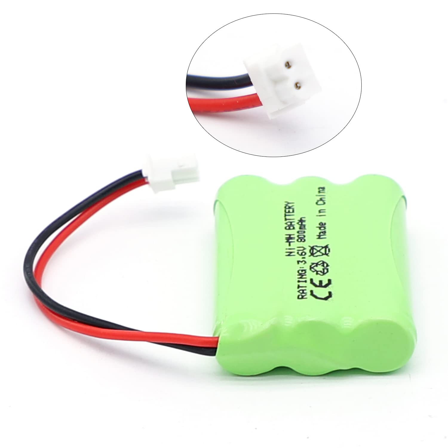 Batterie pour babyphone compatible avec Motorola MBP33S MBP36 MBP36S MBP481 MBP482 MBP483 Vtech BM5463 Surveillance bébé 800 mAh 3,6 V GP80AAAhC3BMX HRMR03 Rechargeable NI-MH AAA