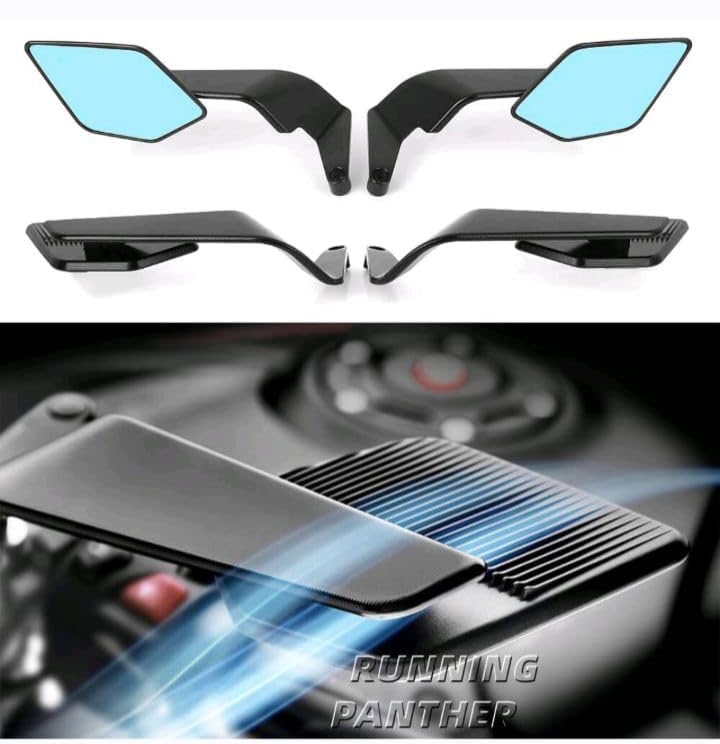 Image of Aerodynamic Mirror Aluminium