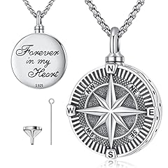 T-L-Compass Urn Necklace