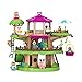 Li’l Woodzeez Family Treehouse with Crank Elevator – 22pc Playset with Ladders, Slides, and Stairs – Toy Houses and Playsets – Gifts for Kids Age 3+
