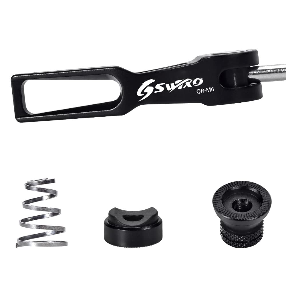 Kit Sgancio Rapido Per Ruote Bici In Lega Di Alluminio – Anteriore 15cm E Posteriore 18cm – Per MTB E Bici Da Strada 26 Pollici - 3