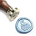 UNIQOOO Arts & Crafts Peacock Wax Seal Stamp