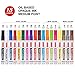 ZEYAR Paint Markers, 18 Colors, Medium Point, Permanent & Waterproof ink, Expert of Rock Painting, Oil-Based, Great on Mug, Rock, Glass, Canvas, Metal and more