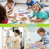 51y4hyg3r6l - Magnetic Tiles Kids Toys STEM Magnet Toys for Toddler Magnetic Blocks Building Toys Preschool Learning Sensory Montessori Toys for 3+ Year Old Boys and Girls, Safe Creativity Toddler Kids Toys 40PCS
