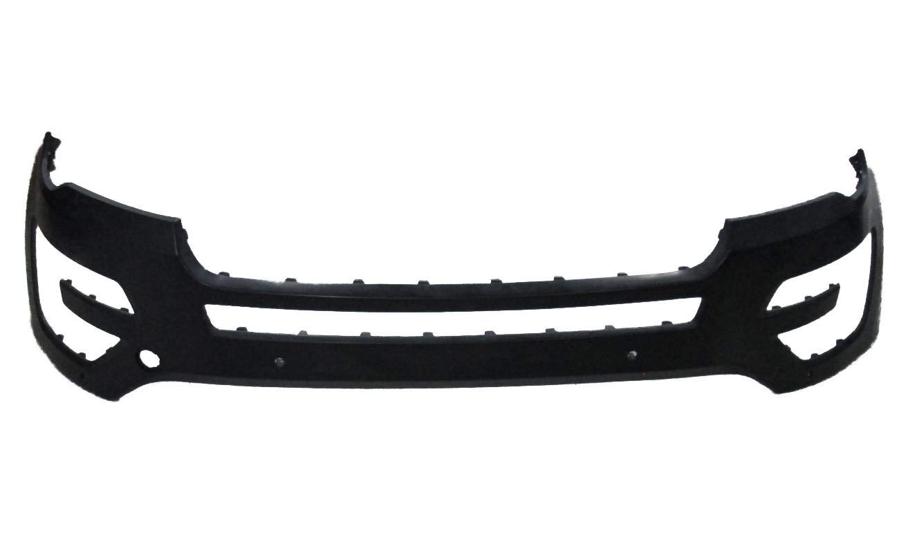 Bapmic FB5Z-17D957-DAPTM Front Bumper Cover w/Park Aid Hole for Ford Explorer Police Interceptor Utility