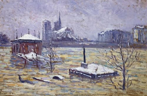Tableau toile Maximilien Luce le Déluge idéal pour votre bureau