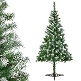 ❄️ Inklusive Ständer: Mitgeliefert werden 3 stabile Füße aus Kunststoff, die den sicheren Stand Ihres Weihnachtsbaums gewährleisten.