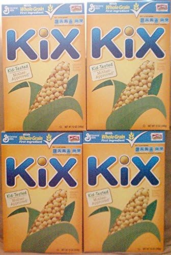 General Mills Kix 12 oz. 4 boxes