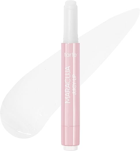 tarte maracuja juicy lip balm gloss – Hydrating & Nourishing Lip Gloss Balm with Vitamin E, Vegan & Cruelty-Free