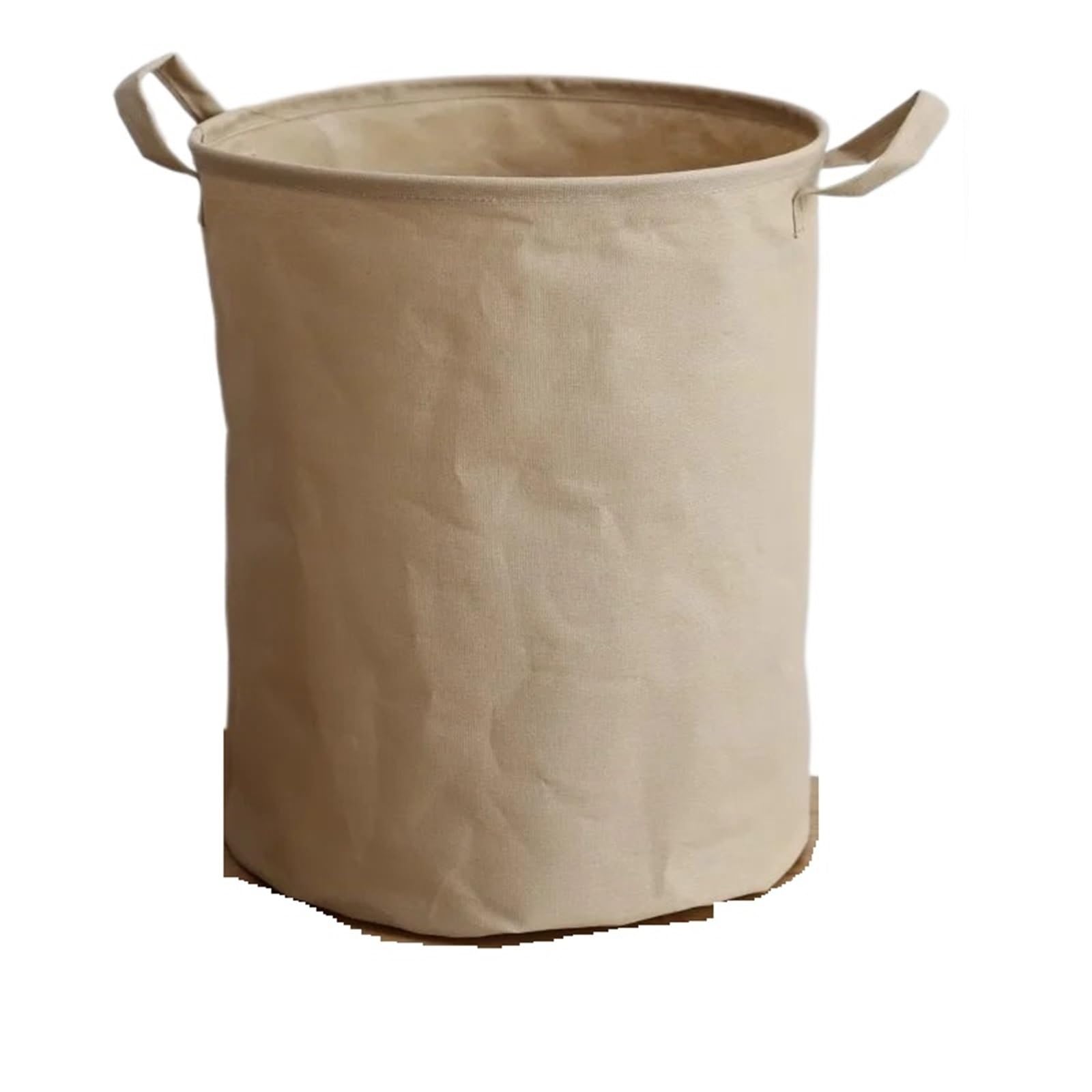 Foldable Fabric Dirty Clothes Hamper Portable Laundry Storage Bin for Household Bedroom Dormitory(Color1)