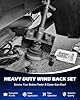 Orion Motor Tech Brake Caliper Wind Back Tool Kit, 24pc Brake Caliper Compression Tool Set with Thrust Bolt Assemblies Retaining Plates Caliper Hangers 18 Disc Adapters, Caliper Tool with Case, Black #1